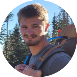 Bryce Redmond on a hike at Mt Hood