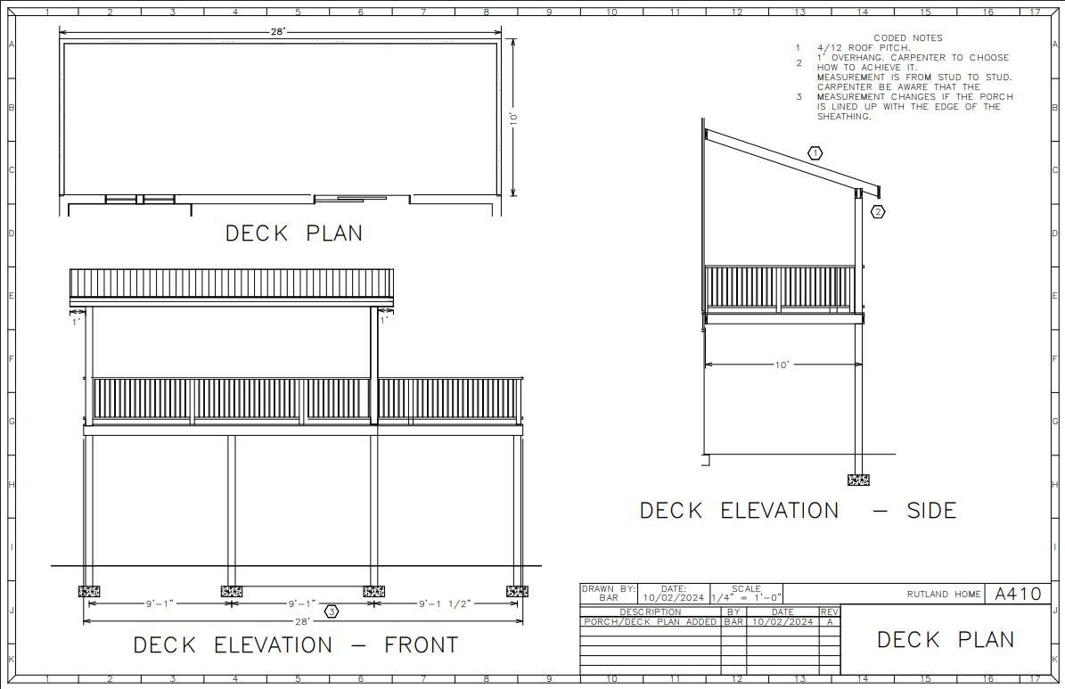 House plans sheet 6