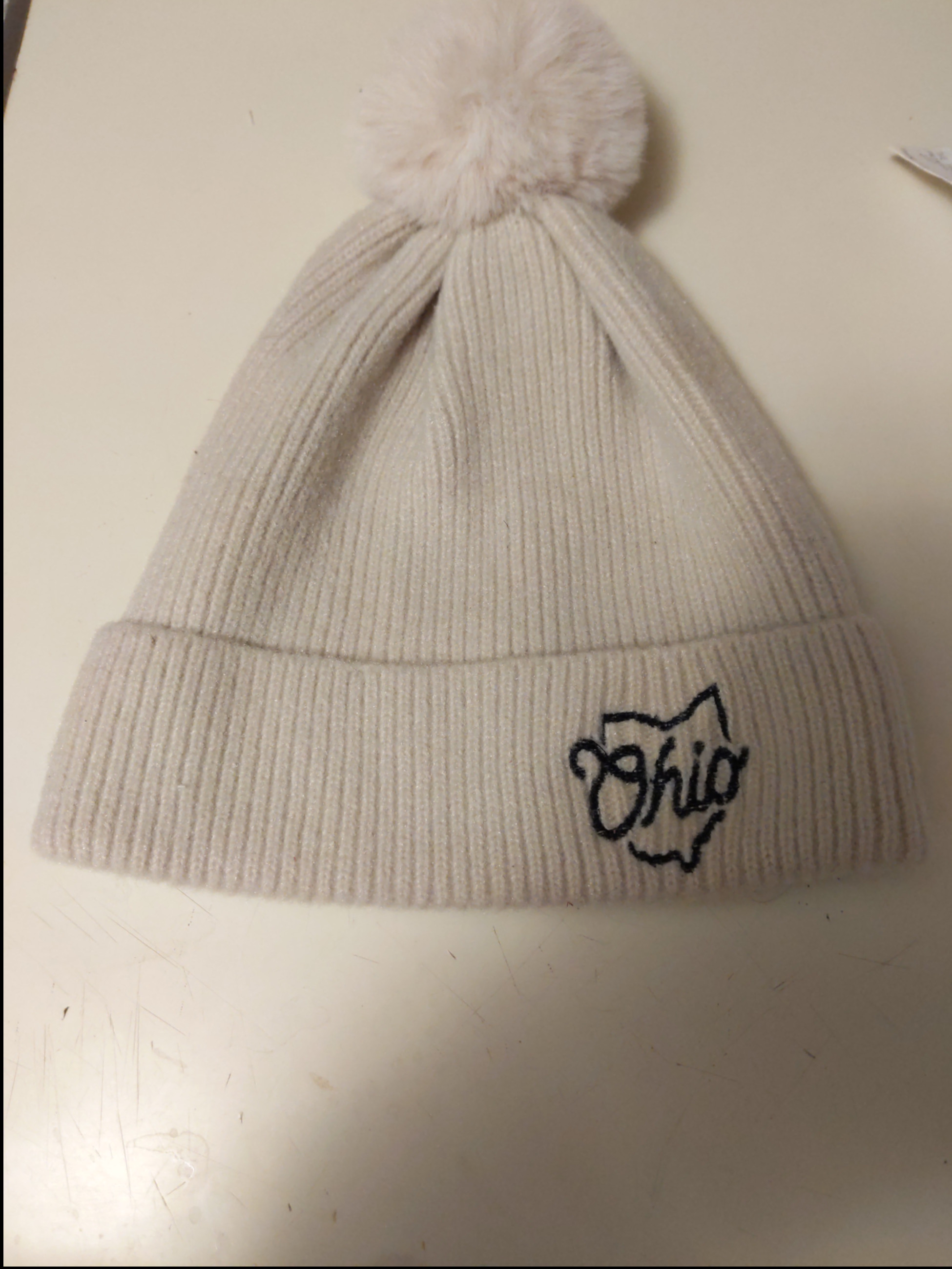 A hat that I embroidered.